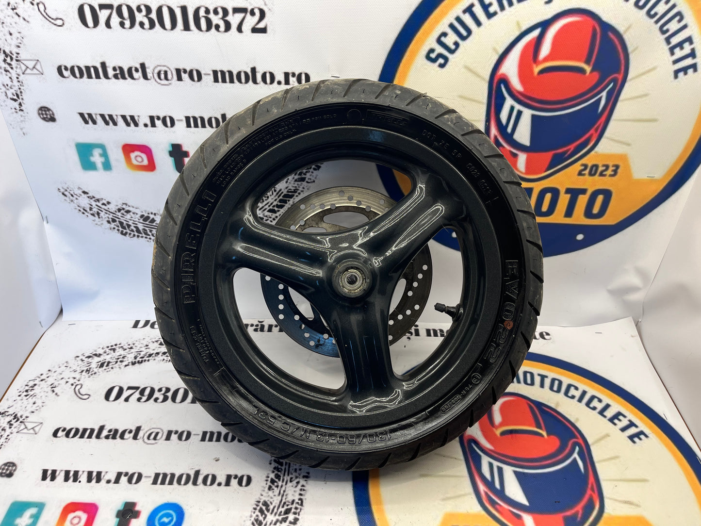 Roata Janta Anvelopa Disc Yamaha Maxster MBK Thunder