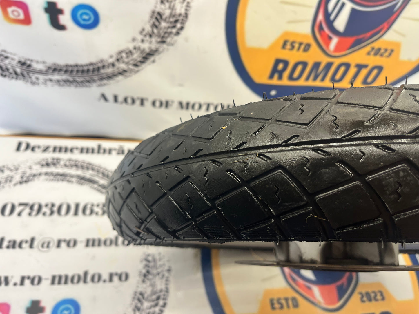 Roata - Janta fata - Anvelopa 100 80 16 Honda SH 125i 2013-2017