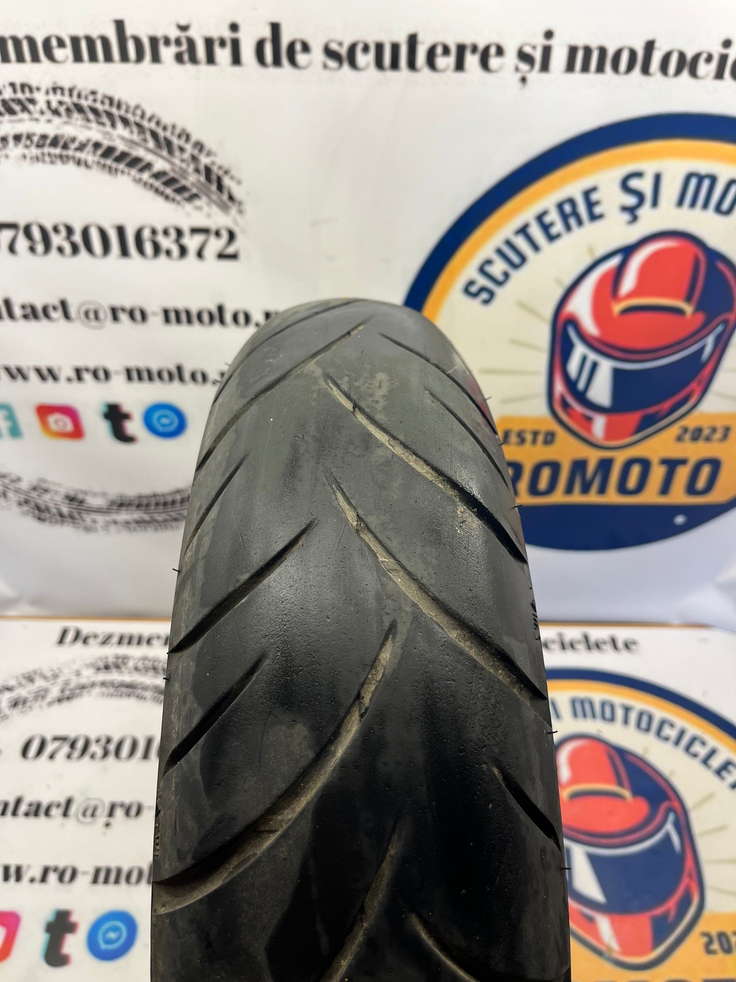 Roata fata - Janta si anvelopa 130 80 15 Aprilia Sportcity