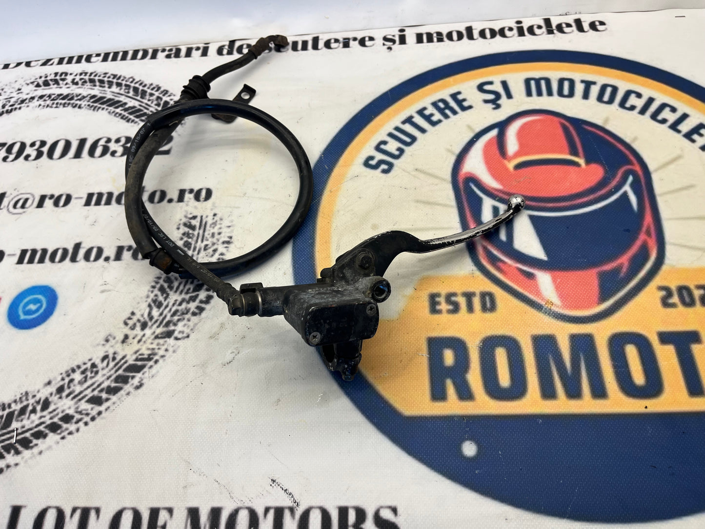 Pompa de frana cu maner si conducta Kymco Yager Kymco Dink