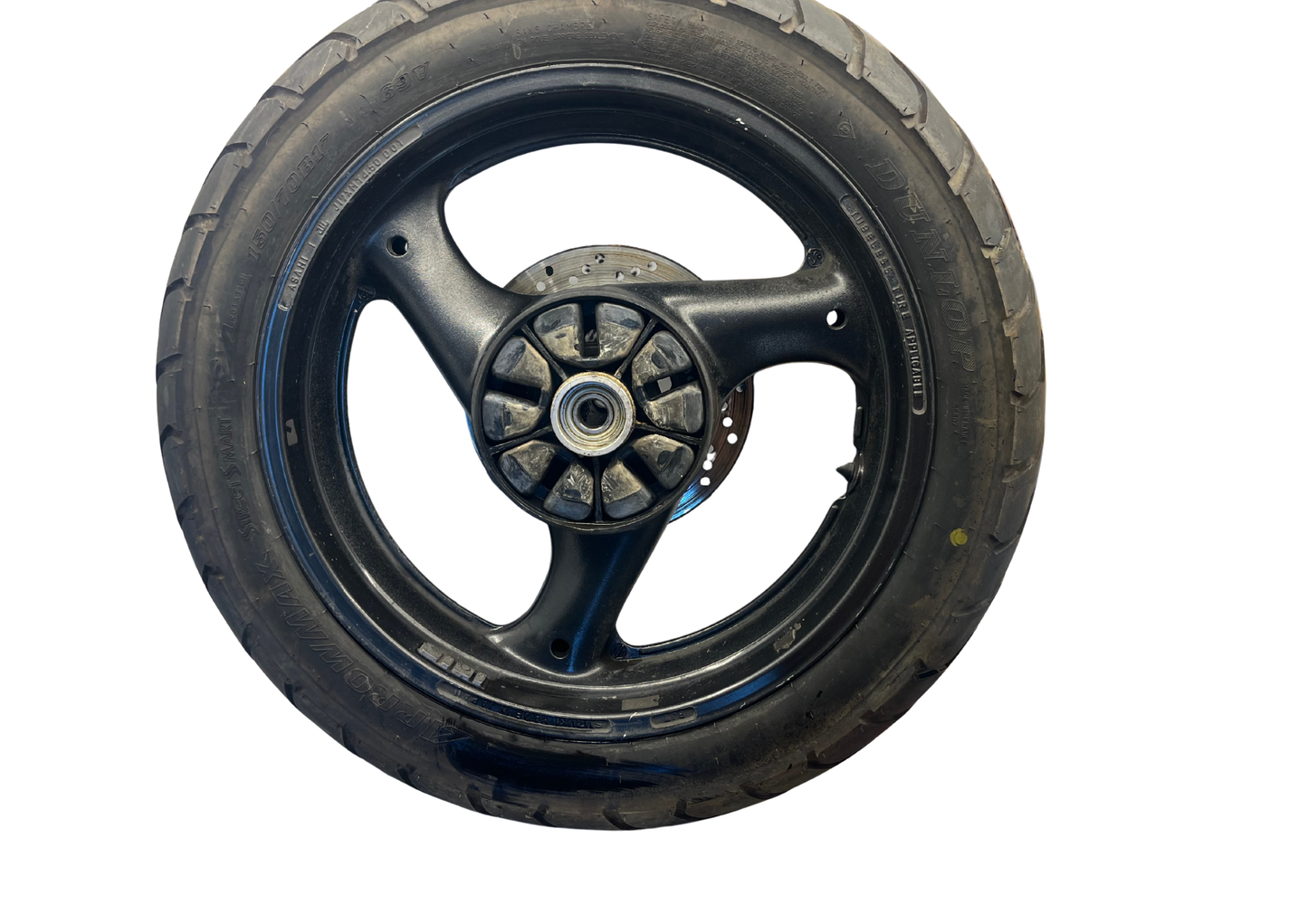 Roata spate - Janta - Anvelopa 150 70 17 Dunlop 2022 Suzuki Bandit