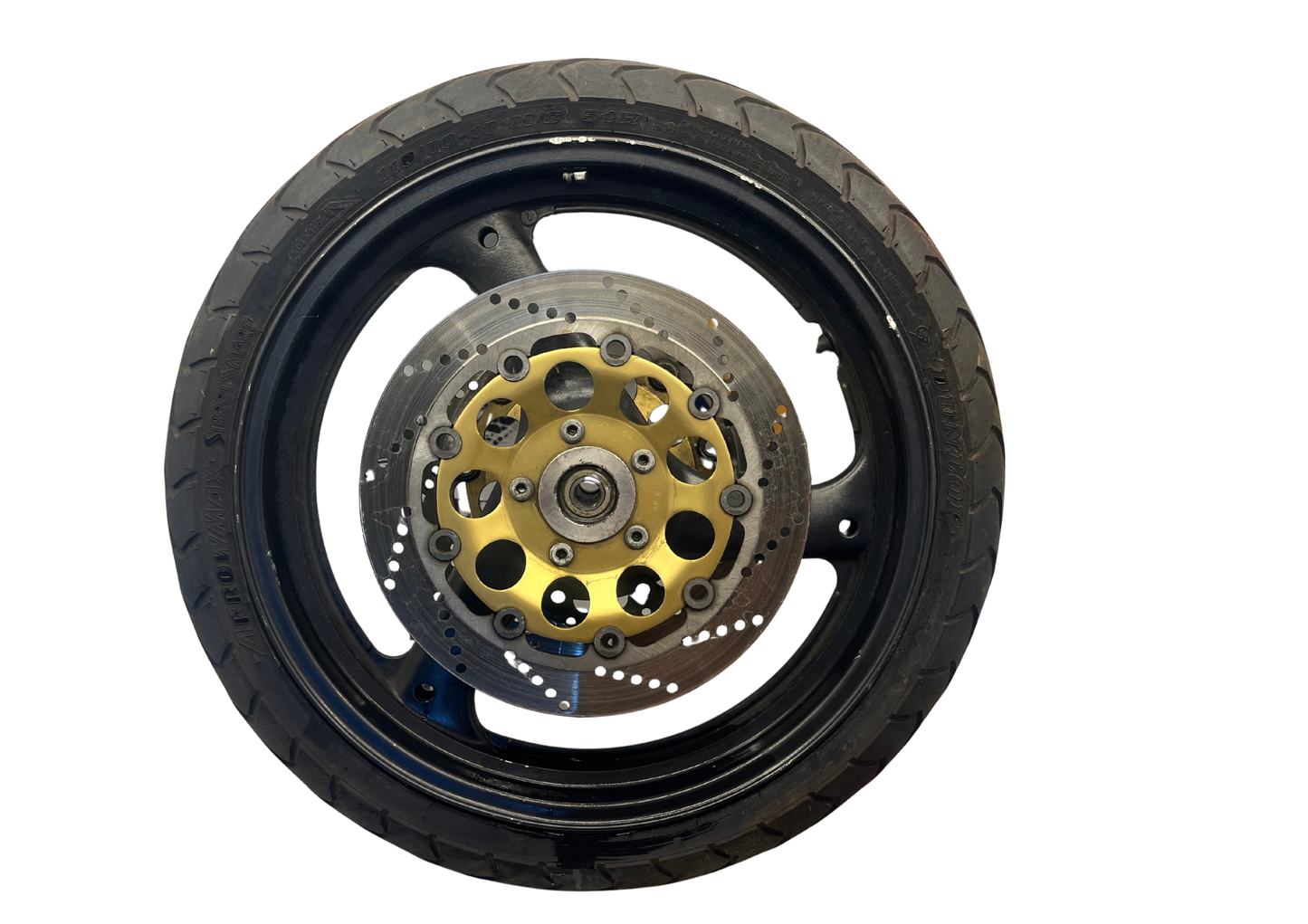 Roata fata - Janta - Disc - Anvelopa 110 70 17 Dunlop Suzuki Bandit