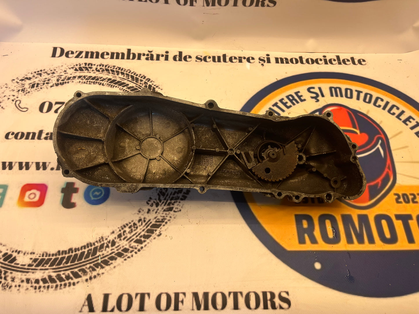 Capac, pedala pornire, semiluna Peugeot Speedfight
