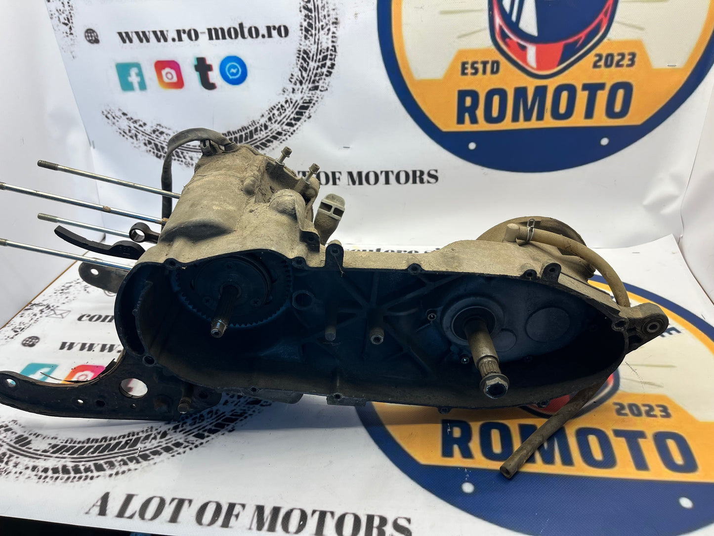 Bloc motor Yamaha Maxster MBK Thunder Doodo 125 150 180 Malaguti Madison