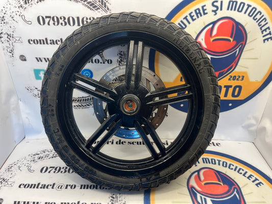 Roata - Janta - Anvelopa 100 80 16 disc Kymco Agility City II