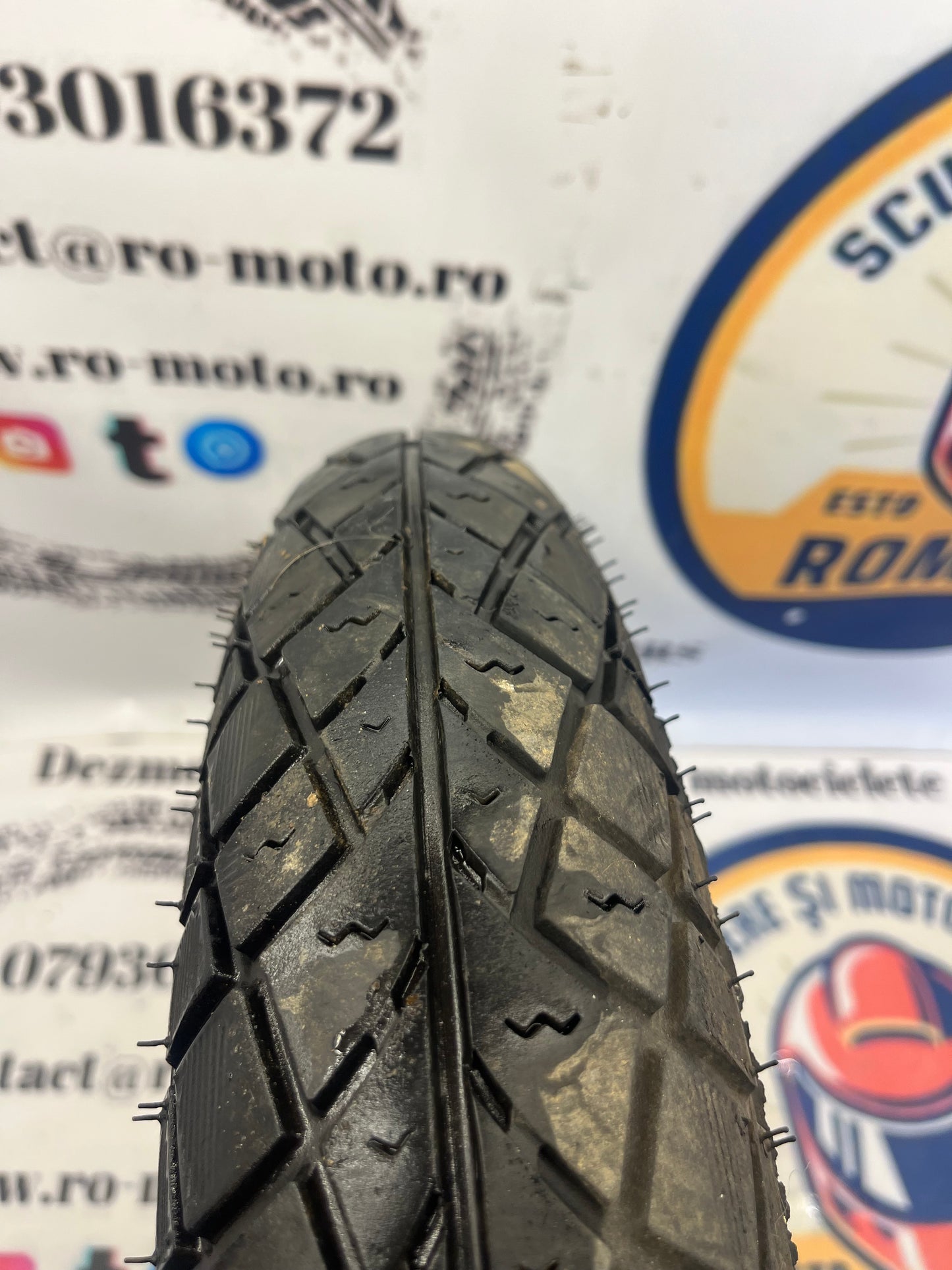 Roata - Janta - Anvelopa 100 80 16 disc Kymco Agility City II