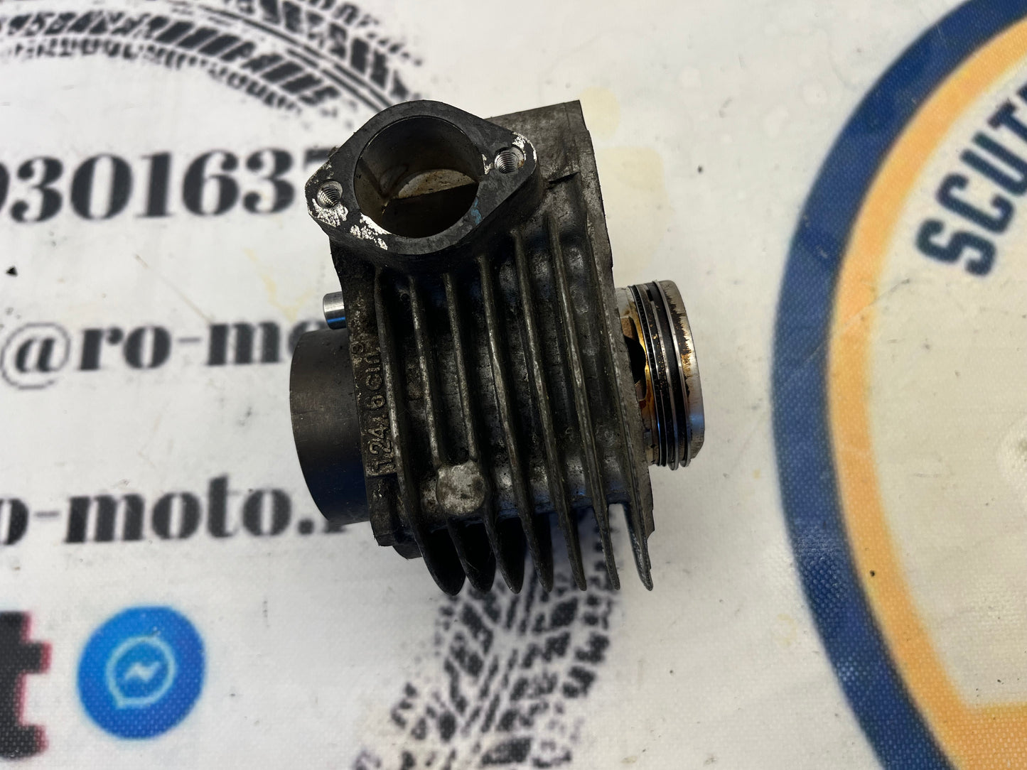 Set motor Kymco Agility City 125 GY6 aer Piston + Cilindru