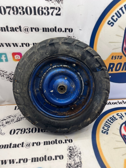 Roata fata atinsa Piaggio Ape