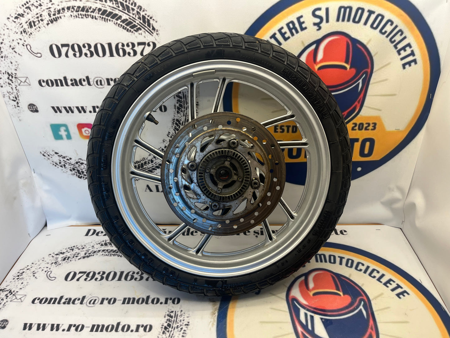 Roata - Janta fata - Anvelopa 100 80 16 Honda SH 125i 2013-2017