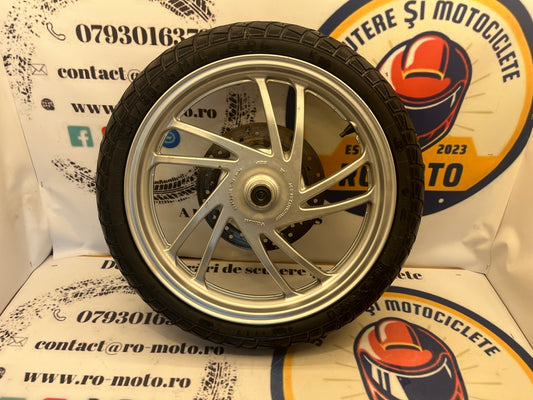 Roata - Janta fata - Anvelopa 100 80 16 Honda SH 125i 2013-2017